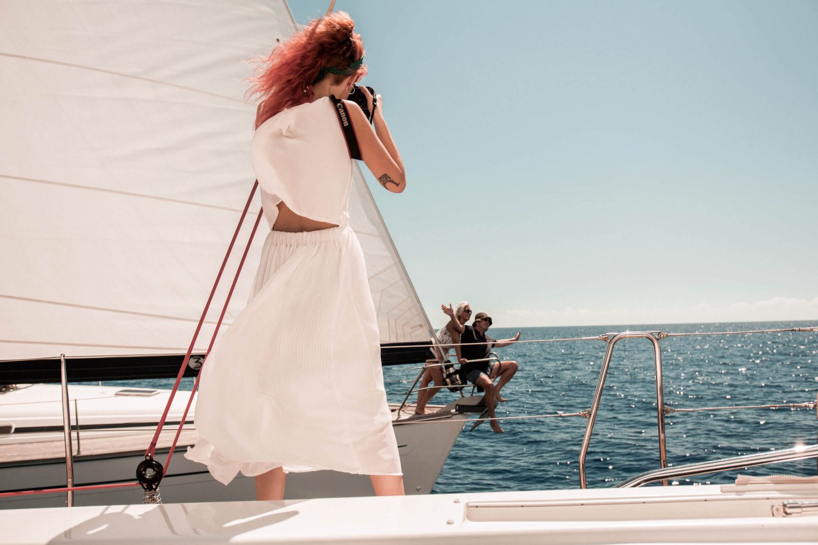 maritime photography on a sailboat Mallorca